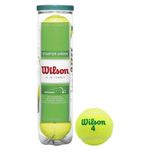 Мяч Wilson 5736 Minge tenis mare (4 buc) STARTER PLAY GREEN 4TBALL WRT137400