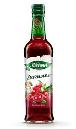 Сироп Herbapol Raspberry with Cranberry, 420 мл