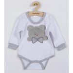 Детское постельное белье New Baby 32556 боди дл/рукав Honey Bear 3D 74 (6-9m)