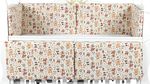 Бортик для кроватки PernaMea Forest Bej 120x60cm (PM.101755/11)
