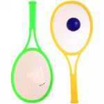 Набор для пляжного тенниса (2 ракетки, воланчик + мячик) 20х45 см, 357A (3547)