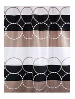 Занавеска для ванной Bisk 04438 TXT CIRCLE 180x200