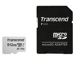 512GB MicroSD (Class 10) UHS-I (U3) +SD adapter,  Transcend 