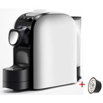 Кофемашина капсульная The Coffy Way Nosy white+ 120 capsule cadou