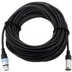 Cablu pentru AV CORDIAL CCM 20 FM 20m bk cablu microfon 10417