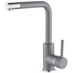 Смеситель кухонный Helika-AquaSanita 5553-202 FORTE Alumetallic