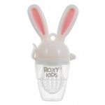 Seturi pentru hrănire bebelușilor Roxy Kids RFN-006 Ниблер Bunny Twist с поворотным механизмом, розовый