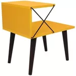 Noptieră Trendy Cruce Galben, 50x55x40cm (GTR001529)