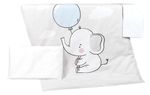 Lenjerie de pat pentru copii PernaMea Set lenjerie 3 piese Premium Elefant (PM.100469/1)