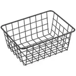 Accesoriu pentru casă Bisk 08058 Cos pentru baie 24x18x10 FILUM, negru
