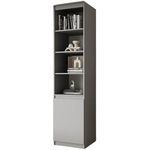 Шкаф детский MebelStar NEO 1D 50x50x210 Grey (MBS-1155)