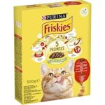 Hrană pentru animale de companie Purina Friskies Cat hr.usc. p/pisici (carne,pui,legume) 300g (10)