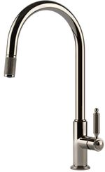 Смеситель кухонный Gessi 60622-720 Venti20 Nickel PVD