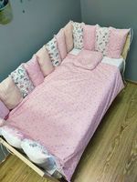 Комплект постельного белья в кроватку Pampy Pink