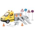 Mașină Wenyi 593A 1:16 Camionetă de întreținere a drumurilor cu fricțiune