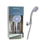 Душевой шланг Holland 28005 Душевой гарнитур со шлангом и регулируемой опорой, Bathroom Solutions, 180 см, хром, нержавеющая сталь