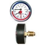 Accesoriu sisteme de încălzire HERZ Termomanometru 0-4bar 120C orizontal (88555)