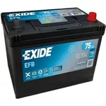 Автомобильный аккумулятор Exide Start-Stop EFB 12V 75Ah 750EN 270x173x222 -/+ (EL754)