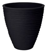 Цветочный горшок ProGarden 57455 Con, D39cm, H42cm, plastic, antracit