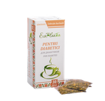 Ceai de plante EcoPlanTea pentru diabetici, 30 pliculețe