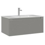 Шкаф под умывальник Orka Mobila de baie ORKA Olbia 80 Kasmir mat