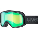 Защитные очки Uvex ELEMNT FM BLACK MAT DL/GREEN-LGL