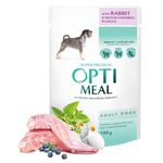 Корм для питомцев Optimeal 24231047 Plic caini iepure-afine sos 12x100g