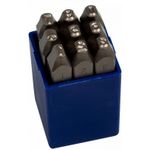 Набор головок, бит, насадок King Tony 11409SQ08 набор ударных клейм 8 мм, цифры, 9 предметов