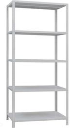 Cтеллаж складской УХЛ-МАШ СК 2,0/1000х600 Стеллаж средней нагрузки 120кг (2000x1000x600мм) (5 полок)