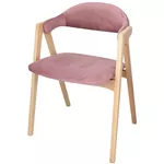 Scaun Deco Logan Emilia 75 + Natural Legs