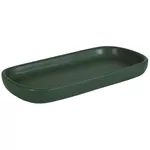 Accesoriu pentru baie Bisk 08364 din ceramica NERO verde