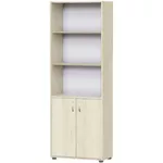 Офисный шкаф Tisam Шкаф книжный полузакрытый 2-дверный 802х403х1816мм (0632)