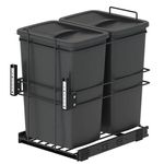 Feronerie pentru mobilă Starax SX S-2594-A Găleată 35+35L, 450mm