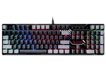 Игровая клавиатура Bloody B808N, Чёрный / Серый