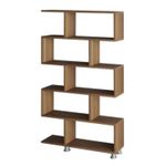 Raft de birou Trendy Nilufer, Nuc 90x156x20cm, raft de carti