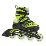 Role Rollerblade 0T101200T83 Phoenix Flash Nero/Verde, Size 33-38