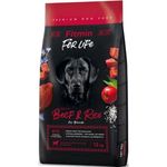 Hrană pentru animale de companie Fitmin NEW dog For Life Beef & Rice - 12 kg