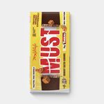 Ciocolata  neagră Torras cu caramelă f/ă zahăr, f/ă gluten, cu stevia 60% cavao MUST 10 % proteină