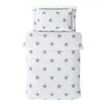 Textile de casă Relaxe Home 023431 Lenjerie de pat Soft Dreams Single 145x210cm, Stars Blue