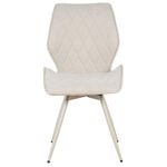 Scaun Interdepo ALICE, White Chenille ,Ножки Бежевые