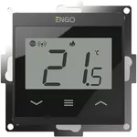 Termostat de cameră ENGO Controls E55-B, 55x55(încastrat în perete), programabil, prin Wi-Fi, black
