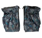 Варежки для коляски Womar Zaffiro Plush Blue Flowers