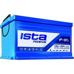 Автомобильный аккумулятор Ista Premium 140AH A900 (513*189*223)