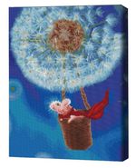 Картина по номерам BrushMe DBS1217FC Mozaic cu diamante 40x50сm (fără cutie) Pe aripile vântului, Lucia Heffernan