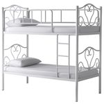 Кровать детская Evger R-50 двухъярусная 90x200cm White (без матраса)