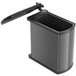 Фурнитура для мебели Hailo 3418071 Uno 18 stainless grey/black