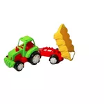 Mașină Burak Toys 04542 Tractor cu Remorca Super