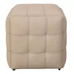 Пуф Nex Home Cub Transformer 5 scaune in 1 N51, Alb Teddy