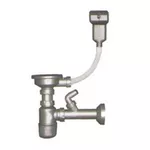 Сифон для кухонной мойки Asil TSF 11 (BKT), cu scurgere 3 1/2