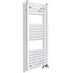 Полотенцесушитель Radiva Haiti 400x1000 mm Curved (alb)